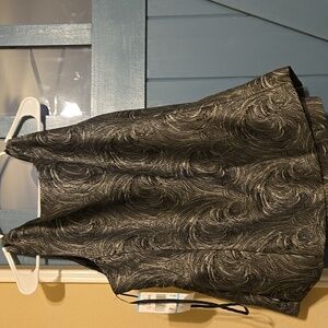 Shimmery tank blouse